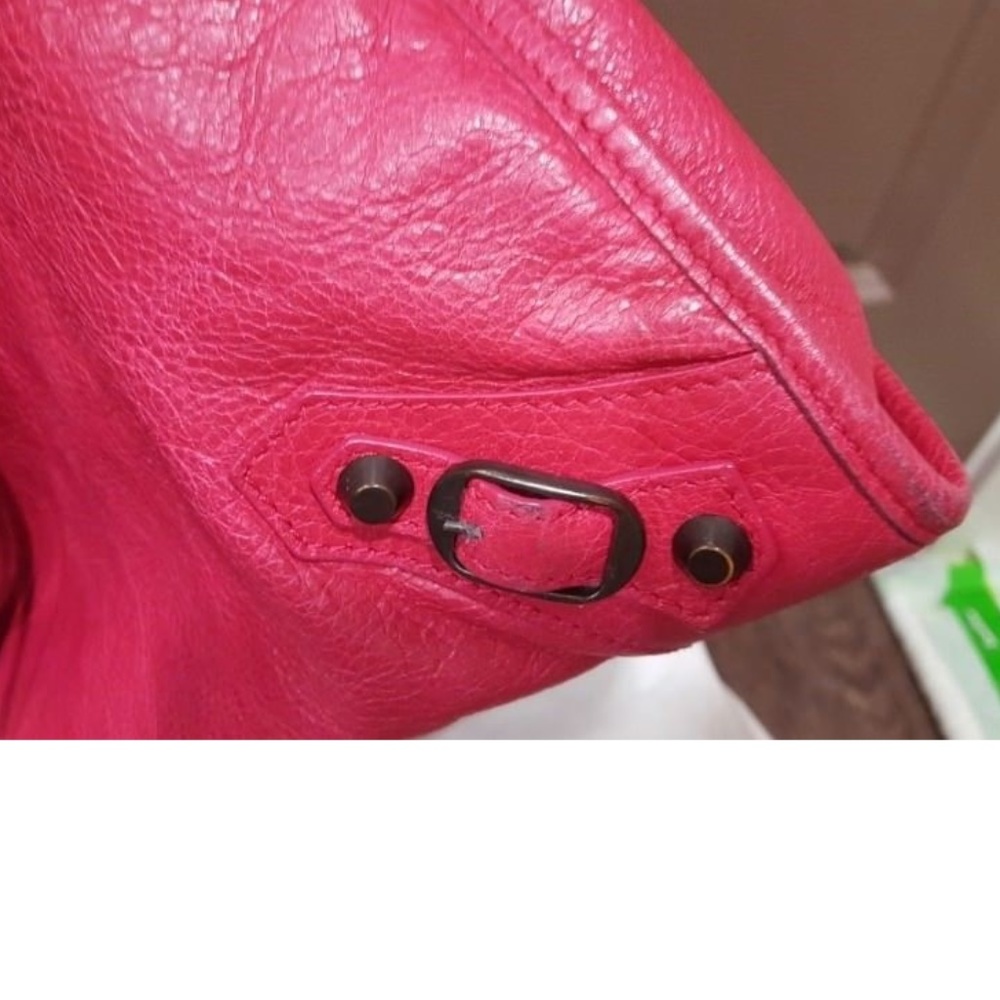 BALENCIAGA CLASSIC CITY BAG HOT PINK - Picture 4 of 8